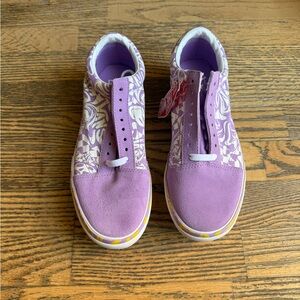 NWT Limited Edition Purple Women's Platform Vans